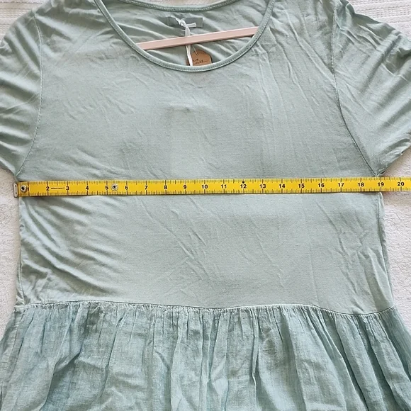 NWT Elegant Light Blue Long Sleeve Dress - Picture 5 of 5